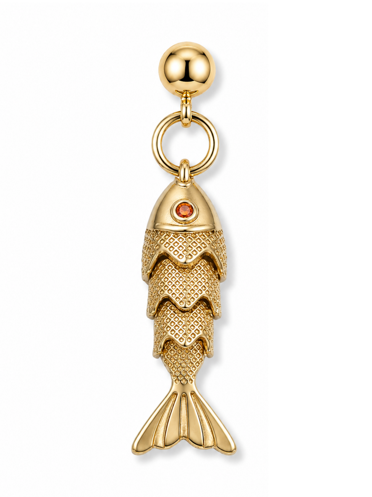 Textured Fish Grip Charm