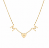 Taly Initials and Symbol Diamond Necklace