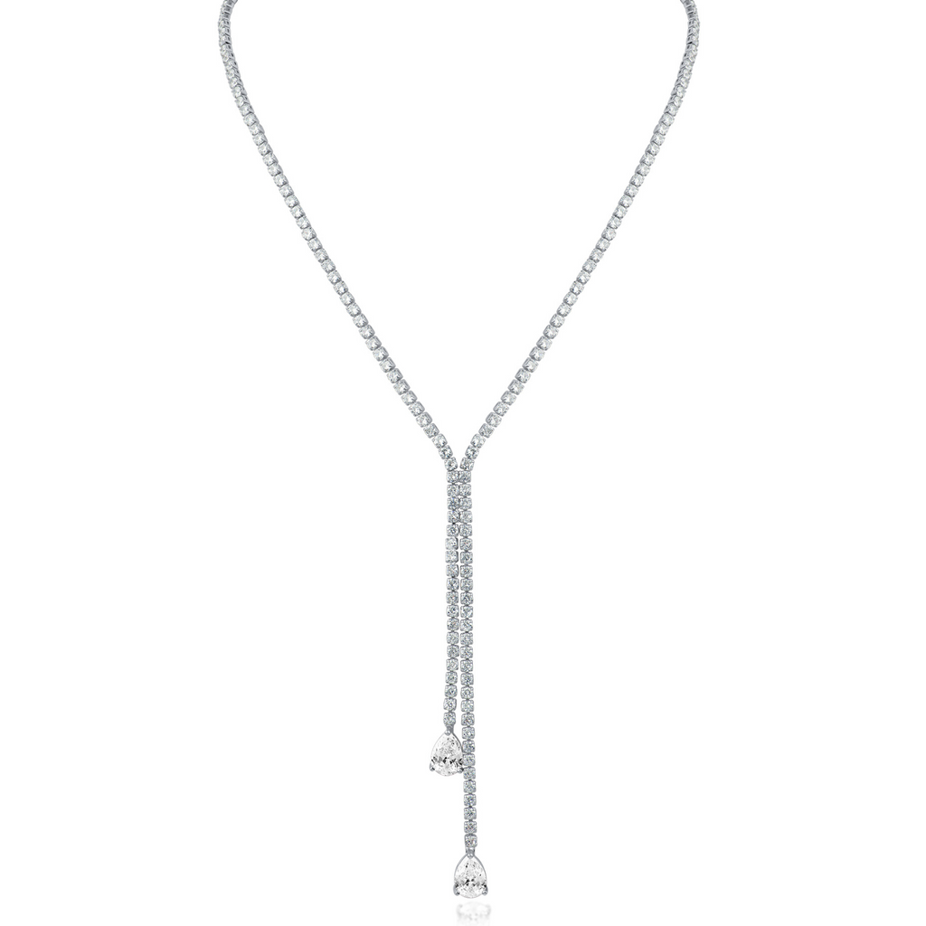 Double Drop Y-Necklace