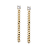 Dainty Chain Dangle Earrings
