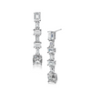 Emerald Cascade Drop Earrings