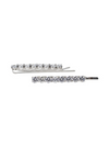 Round CZ Hair Pins