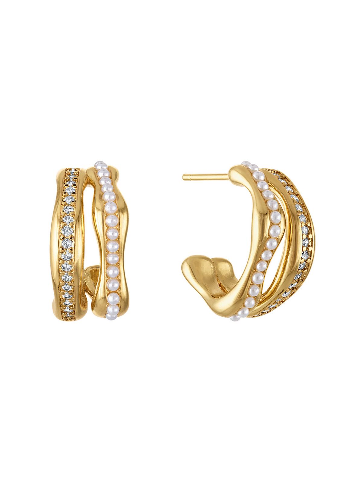Zane Double Earring