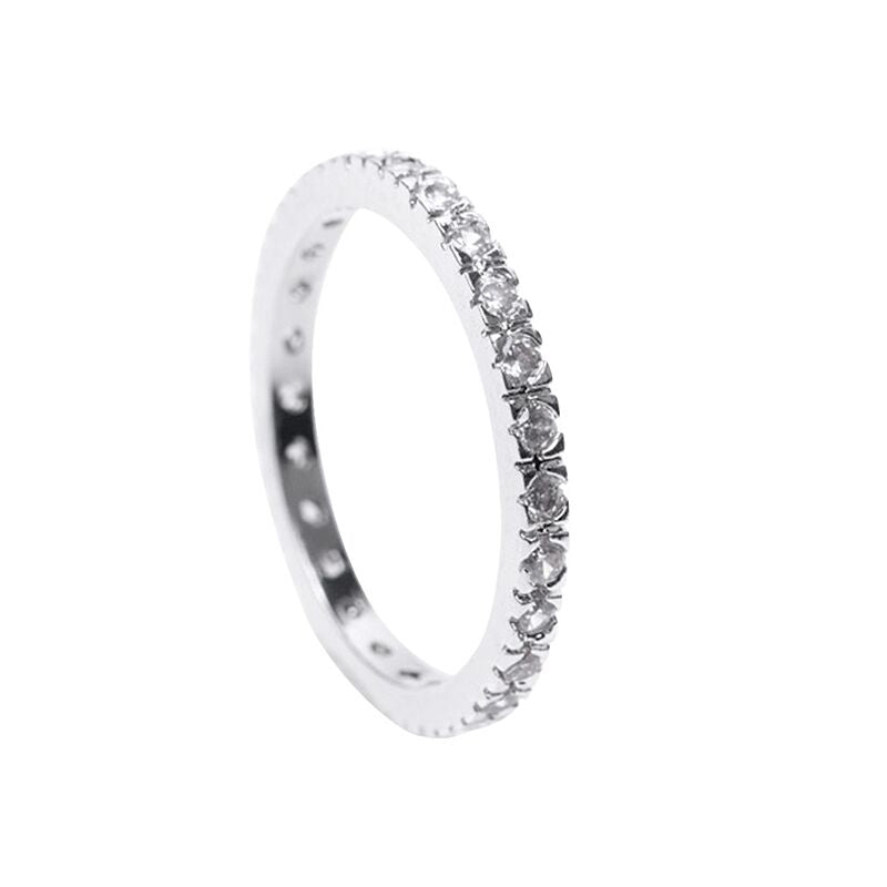 Classic Round Eternity Band