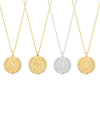 Apollo Wreath Medallion Necklace