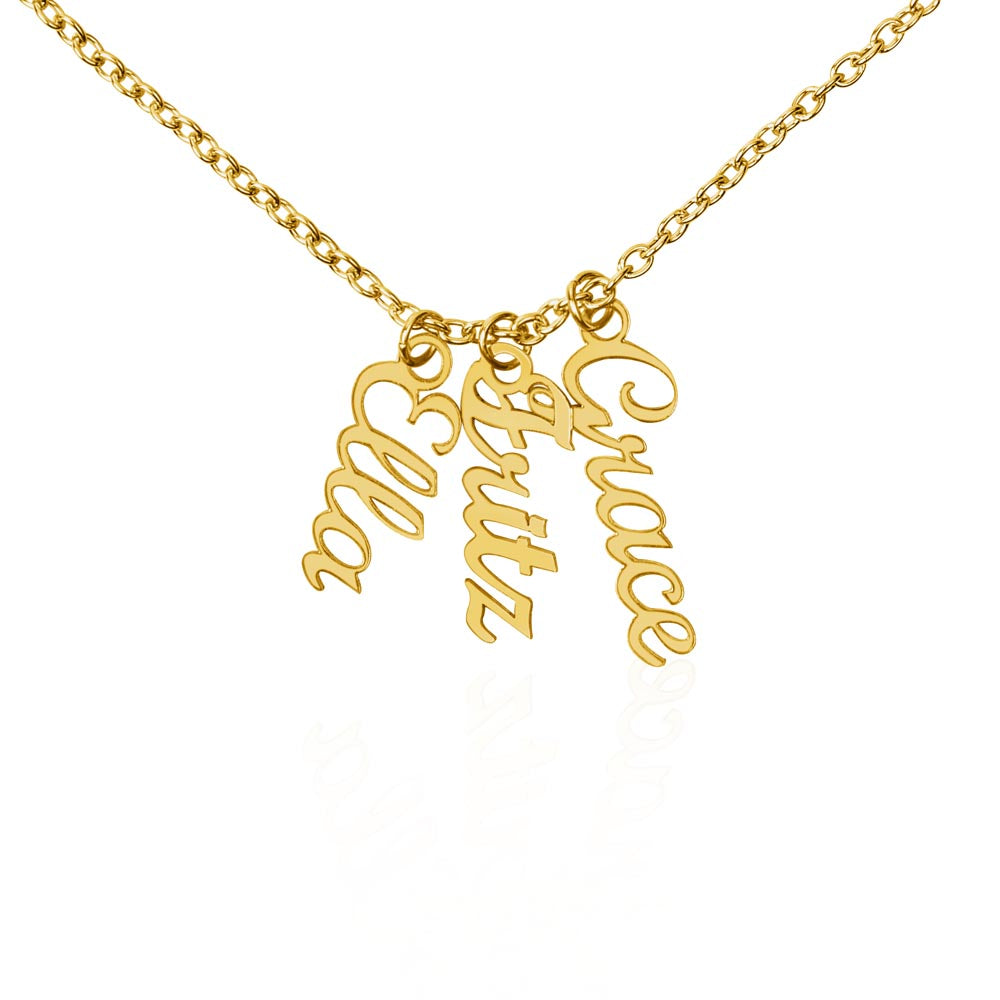 The Always Close Multi-Name Necklace