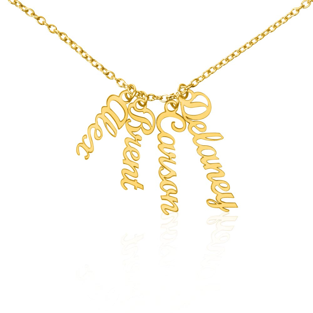 The Always Close Multi-Name Necklace