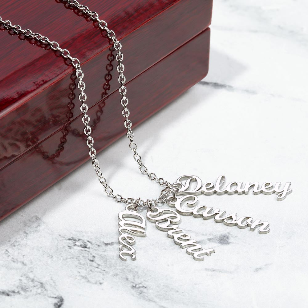 The Always Close Multi-Name Necklace