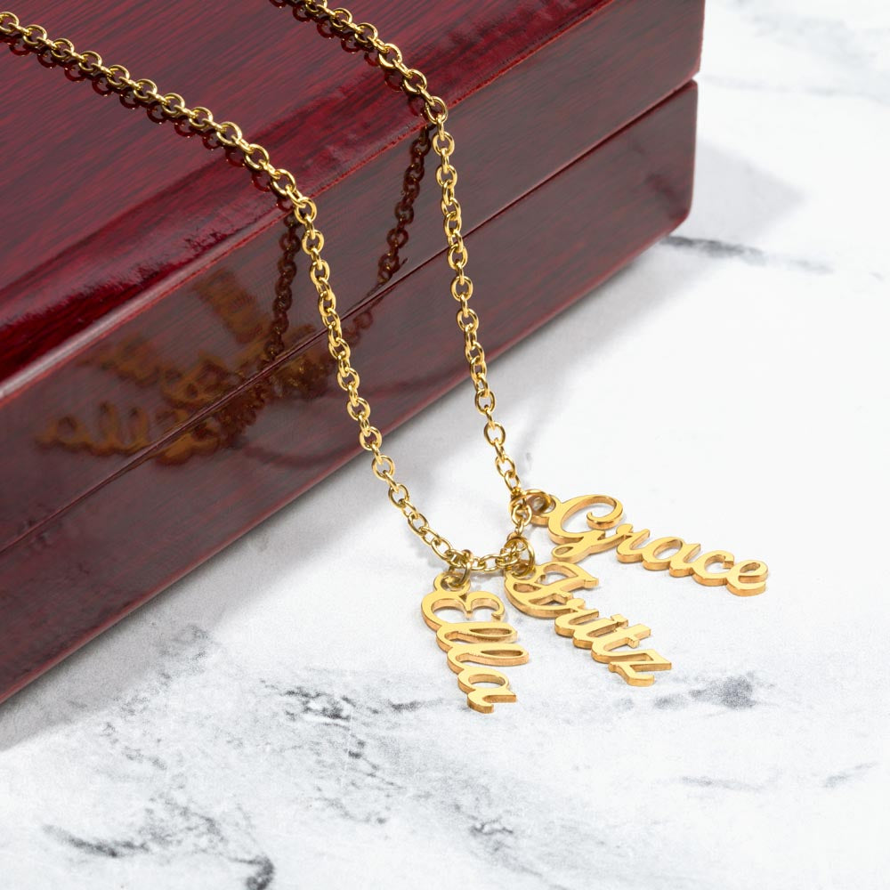 The Always Close Multi-Name Necklace