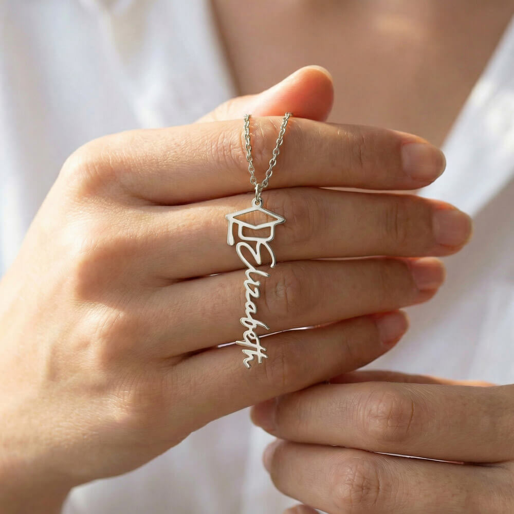 Graduation Cap Necklace
