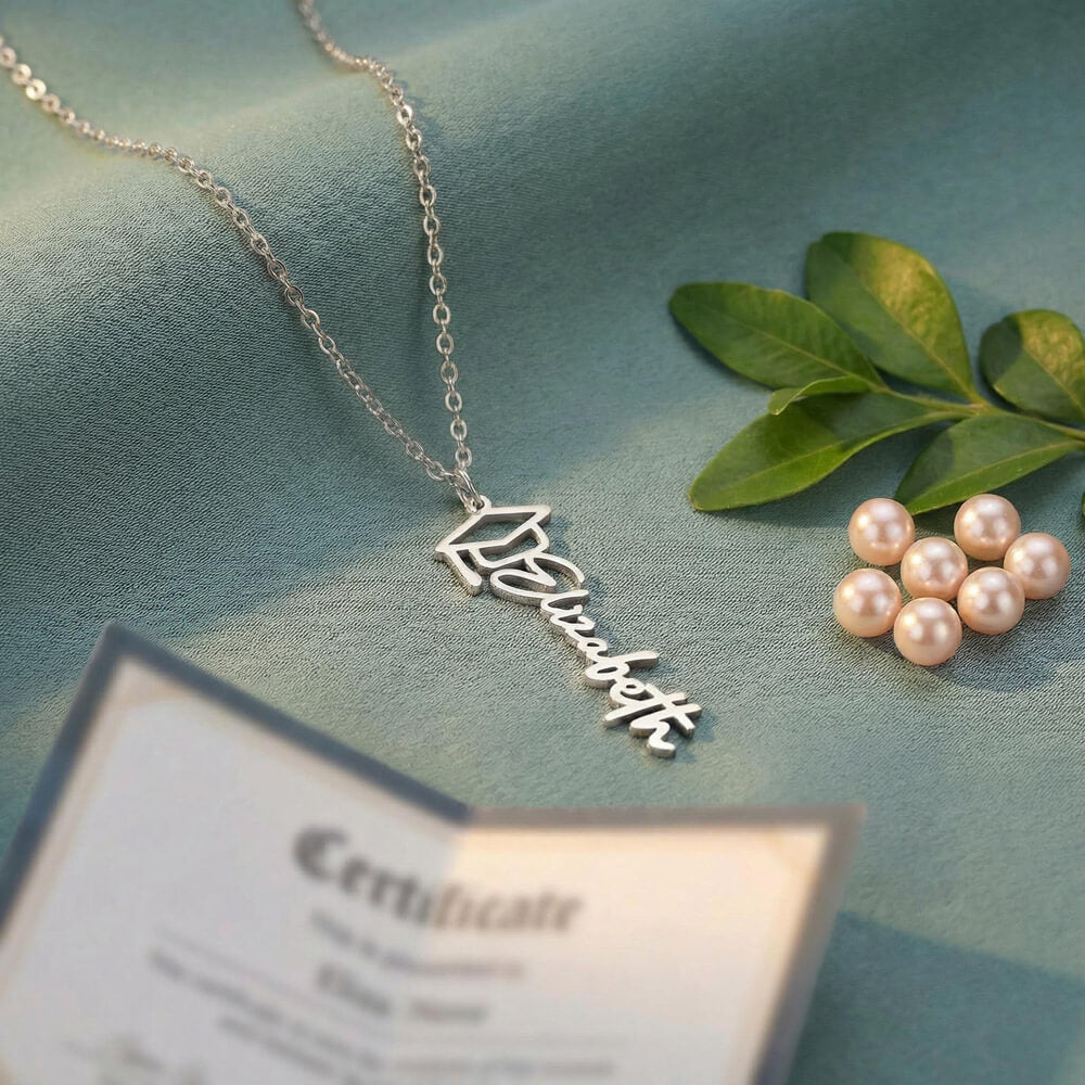 Graduation Cap Necklace