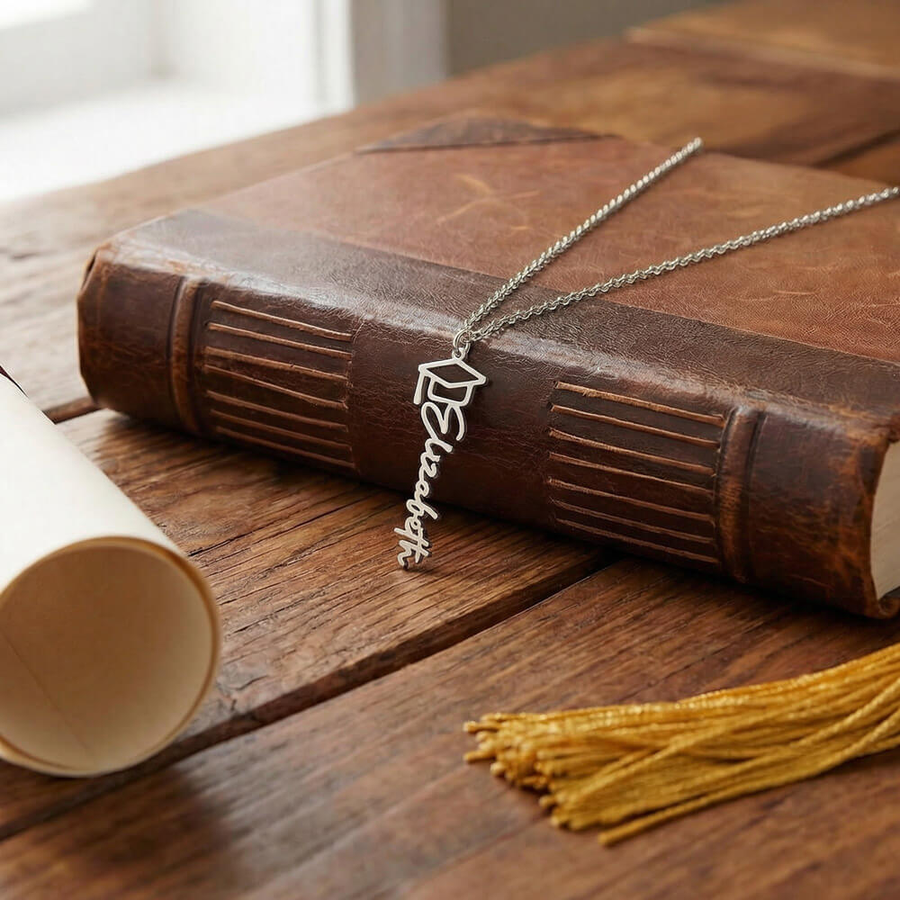 Graduation Cap Necklace