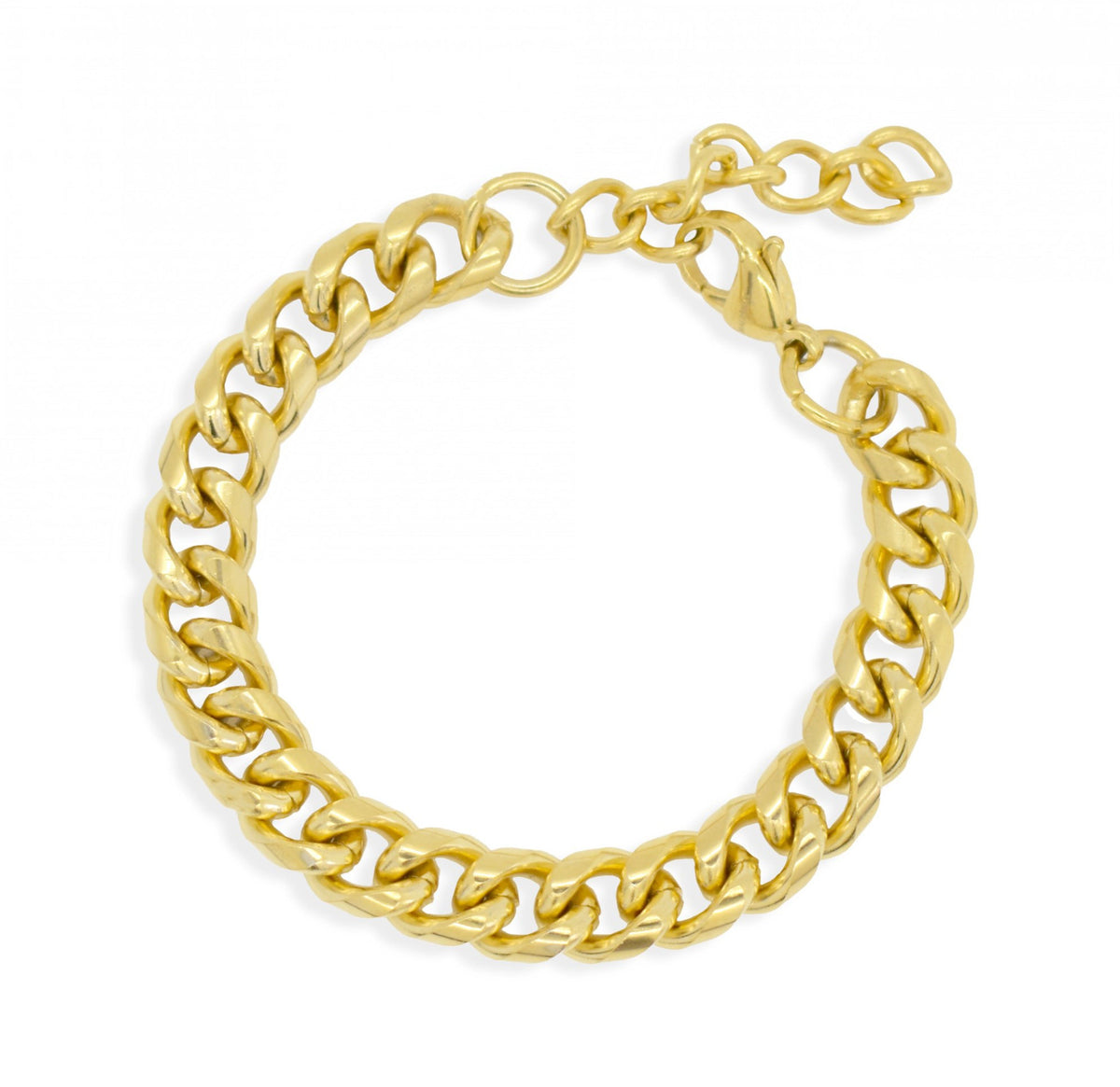 MASON GOLD CUBAN CHAIN BRACELET