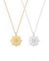 Compass Medallion Necklace