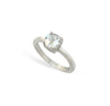 TIFFANY GOLD CZ DIAMOND PROMISE RING