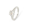 YVE GOLD DIAMOND PROMISE RING