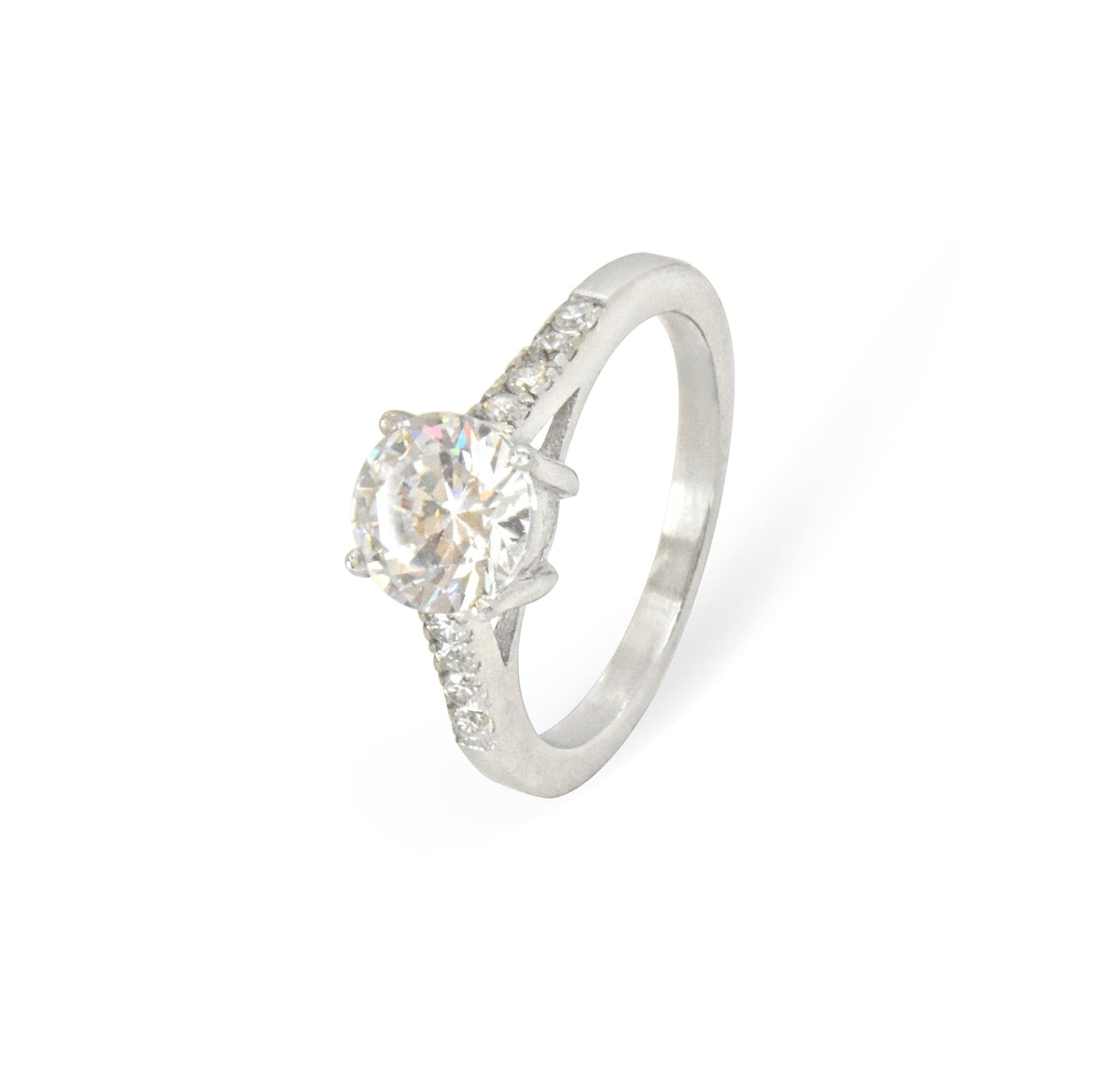 YVE GOLD DIAMOND PROMISE RING