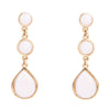 Drops of Pink Opal Earrings