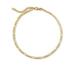 BOBBI DAINTY GOLD FIGARO ANKLET