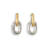 NOVA TWO TONED CHAIN EARRINGS