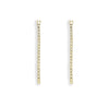 SKYLER GOLD TENNIS DROP EARRINGS