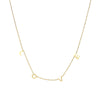 LOVE GOLD DAINTY LETTER NECKLACE