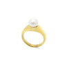JUNE GOLD PEARL RING