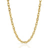 GEMMA GOLD ROPE CHAIN NECKLACE