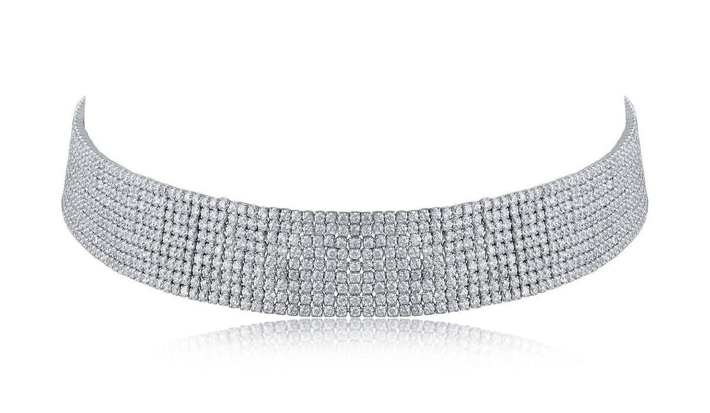 CZ Choker Necklace