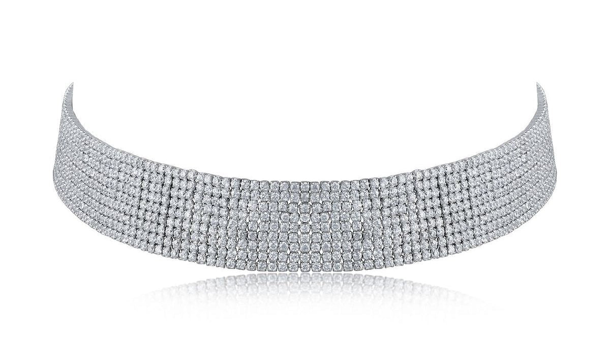 CZ Choker Necklace