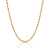 RONNIE GOLD ROPE CHAIN NECKLACE