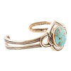 Nova Turquoise and Bronze Cuff Bracelet