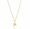 SADIE DAINTY GOLD HEART PENDANT NECKLACE