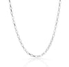 BLAKE SILVER BOX CHAIN NECKLACE