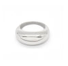 CAPRI SILVER DOME BUBBLE RING