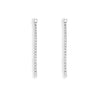 SKYLER SILVER TENNIS DROP EARRINGS