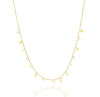 MIRANDA GOLD DAINTY TEARDROP NECKLACE