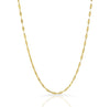ELSIE GOLD DAINTY LACE CHAIN NECKLACE