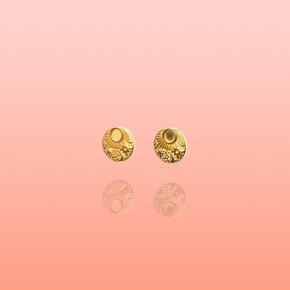 Carmen Embossed Studs Water Resistant
